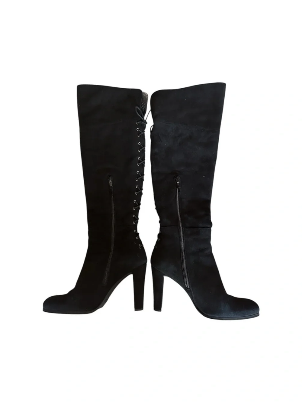 Stuart Weitzman Lace me up suede boots RETAIL 850